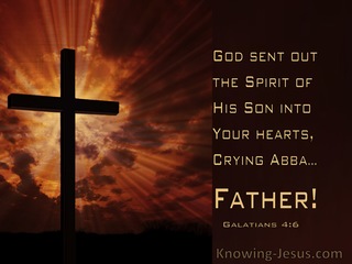 Galatians 4:6 God Send His Spirit Into Our Hearts (windows)02:09